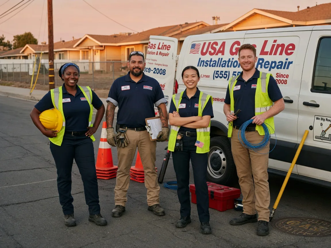 Gas Line Installation company in Alston, GA
